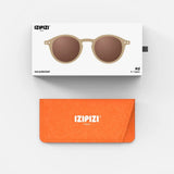 IZIPIZI - d KIDS Kinder - Sonnenbrille (5 - 7 Jahre) • Macchiato - ROSA ECK