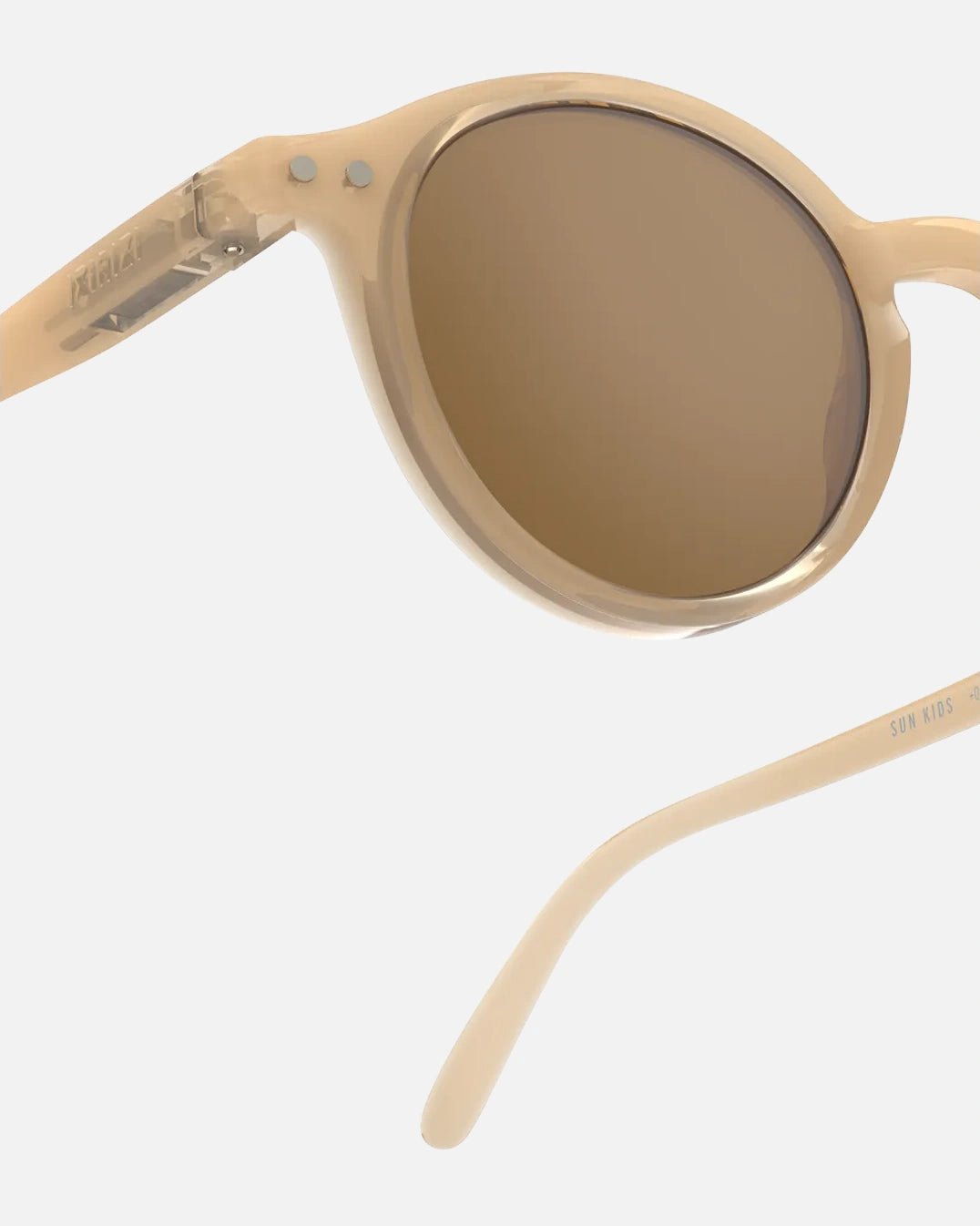 IZIPIZI - d KIDS Kinder - Sonnenbrille (5 - 7 Jahre) • Macchiato - ROSA ECK