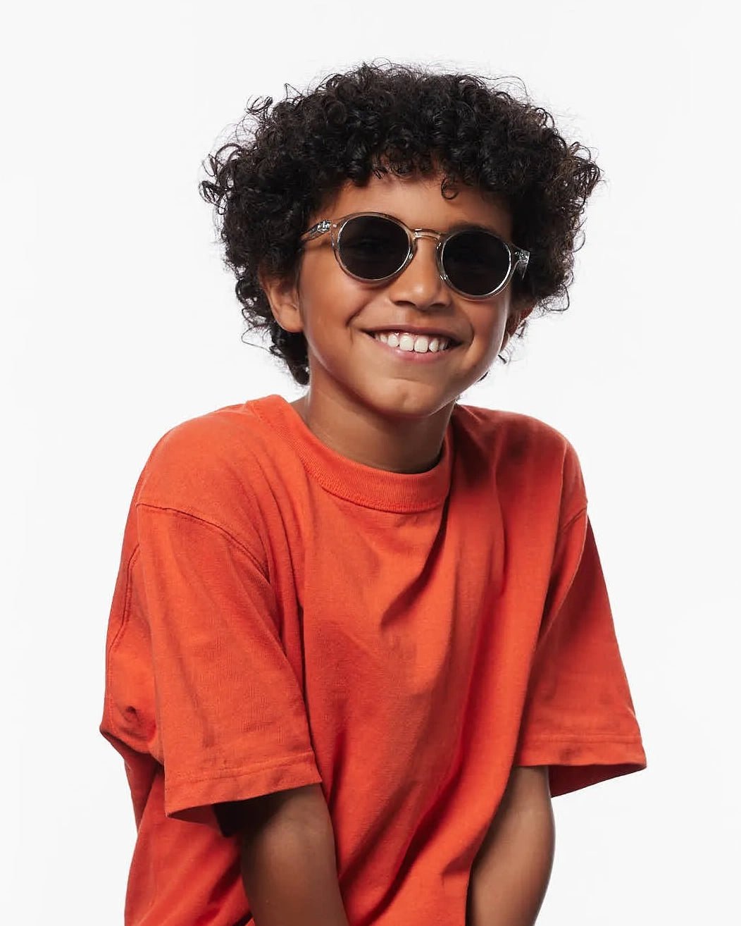 IZIPIZI - d KIDS Kinder - Sonnenbrille (7 - 11 Jahre) • Frozen Blue - ROSA ECK