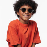 IZIPIZI - d KIDS Kinder - Sonnenbrille (7 - 11 Jahre) • Frozen Blue - ROSA ECK
