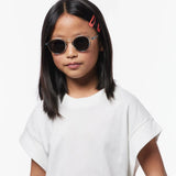 IZIPIZI - d KIDS Kinder - Sonnenbrille (7 - 11 Jahre) • Frozen Blue - ROSA ECK