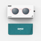 IZIPIZI - d KIDS Kinder - Sonnenbrille (7 - 11 Jahre) • Pink Snow - ROSA ECK