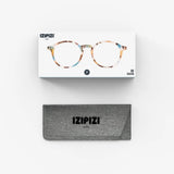 IZIPIZI - D READING Lesebrille • Blue Tortoise - ROSA ECK