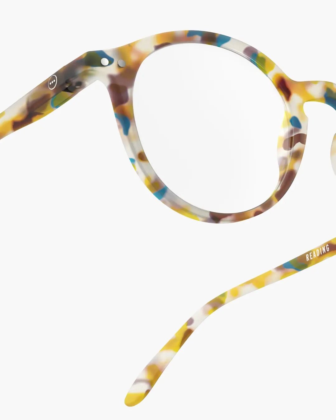 IZIPIZI - D READING Lesebrille • Blue Tortoise - ROSA ECK