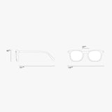 IZIPIZI - E SUN Sonnenbrille • Blue Tortoise - ROSA ECK