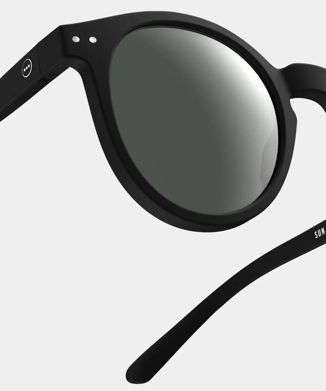 IZIPIZI - #M SUN Sonnenbrille | Black - Sonnenbrille - ROSA ECK Concept Store