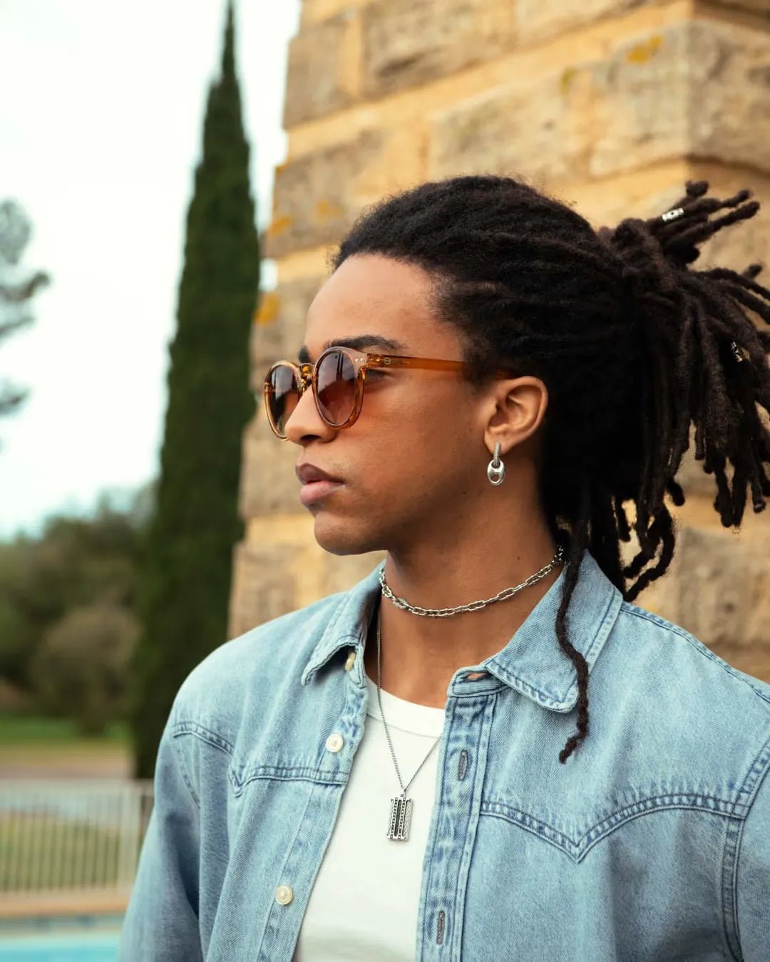 IZIPIZI - M SUN Sonnenbrille • Golden Canyon - ROSA ECK