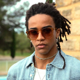 IZIPIZI - M SUN Sonnenbrille • Golden Canyon - ROSA ECK