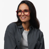 IZIPIZI - OFFICE READING Lesebrille • Cherry Red - Lesebrille - ROSA ECK