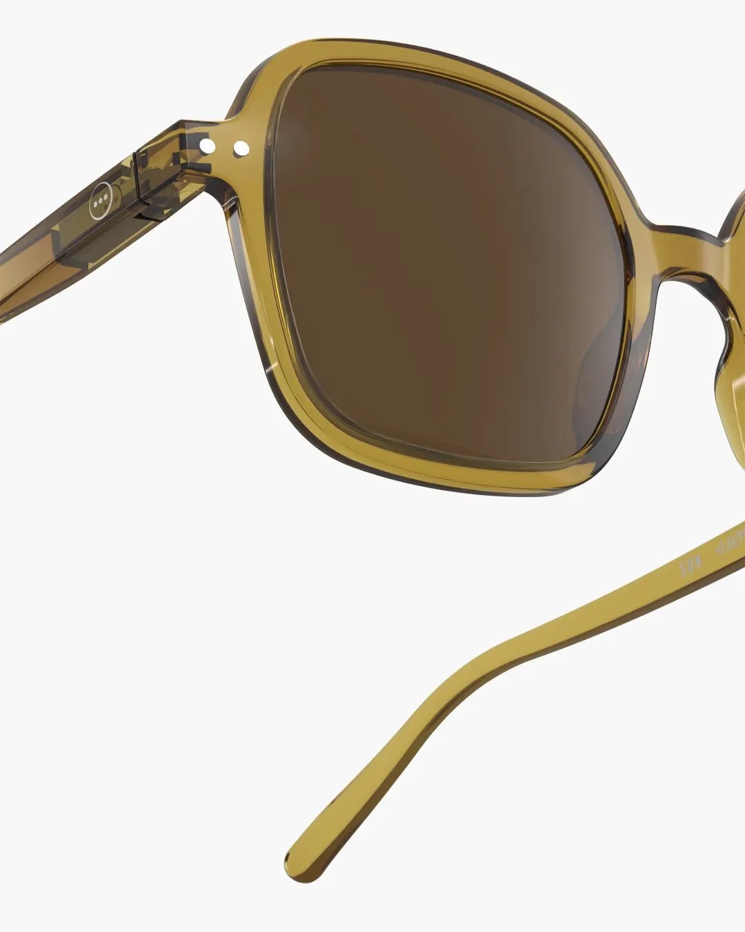 IZIPIZI - OFFICE SUN Sonnenbrille • Golden Green - Sonnenbrille - ROSA ECK