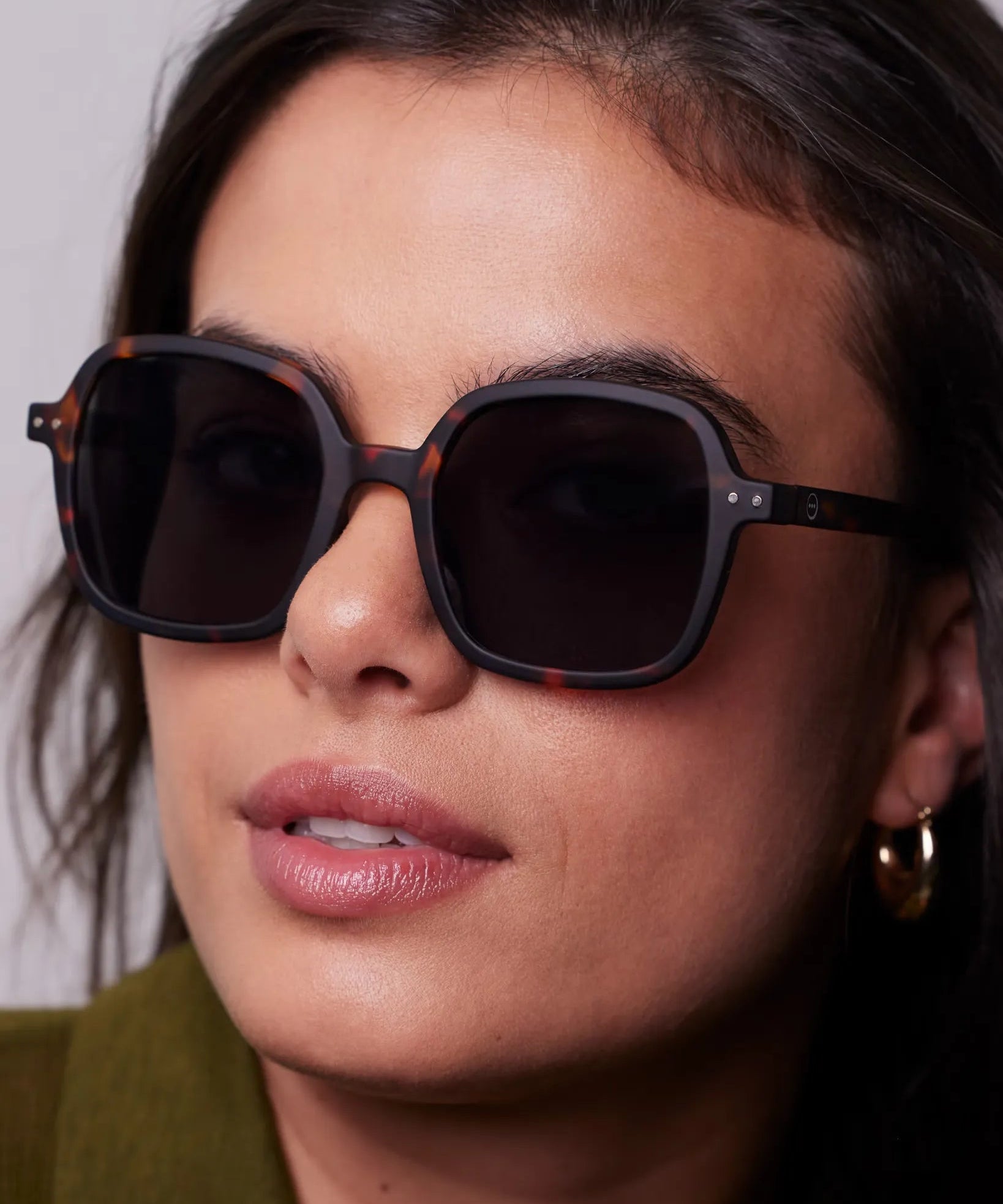 IZIPIZI - OFFICE SUN Sonnenbrille • Tortoise - ROSA ECK