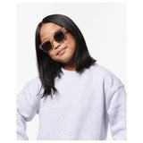 IZIPIZI - road JUNIOR Sonnenbrille (7–11 Jahre) • Light Tortoise - ROSA ECK