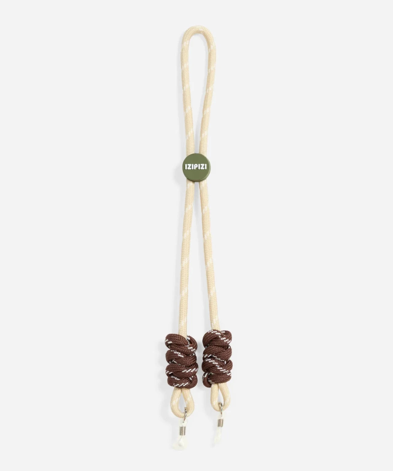 IZIPIZI - ROPE Brillenband für Kinder • Coconut - ROSA ECK