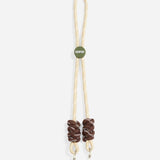 IZIPIZI - ROPE Brillenband für Kinder • Coconut - ROSA ECK
