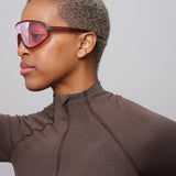 IZIPIZI - SPEED Fahrradbrille • Hazel Low Light - ROSA ECK