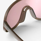 IZIPIZI - SPEED Fahrradbrille • Hazel Low Light - ROSA ECK