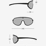 IZIPIZI - SPEED L Fahrradbrille • Sand All Weather - ROSA ECK