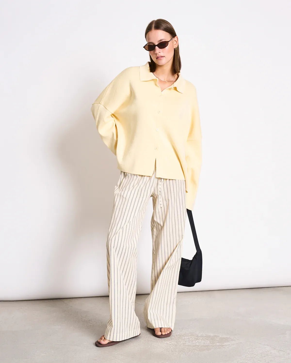 JAN ’N JUNE - ANJO Strickjacke • Buttermilk - ROSA ECK