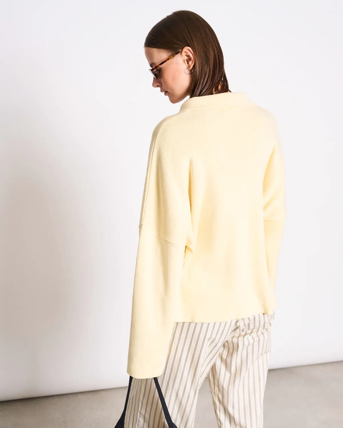 JAN ’N JUNE - ANJO Strickjacke • Buttermilk - ROSA ECK