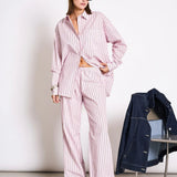 JAN 'N JUNE - CETOS Hose • Light Orchid Striped - ROSA ECK