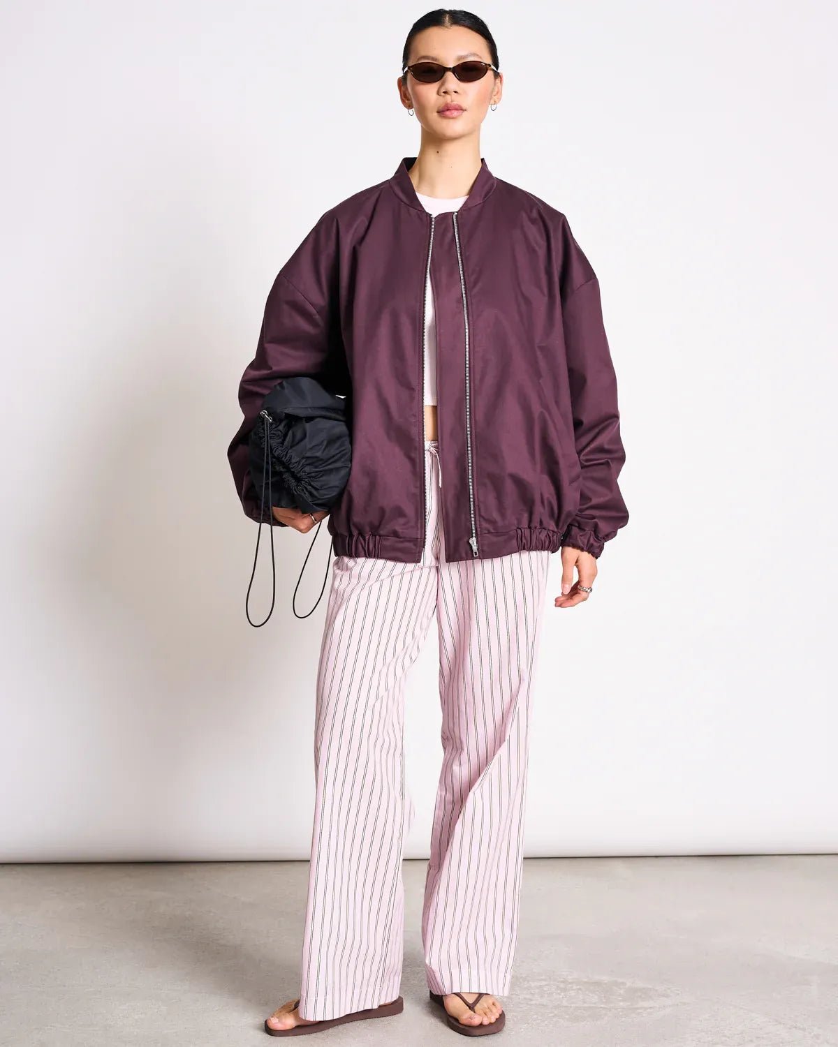 JAN 'N JUNE - CETOS Hose • Light Orchid Striped - ROSA ECK