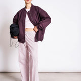 JAN 'N JUNE - CETOS Hose • Light Orchid Striped - ROSA ECK