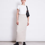 JAN ’N JUNE - EBBA Midi - Strickrock • Ivory - ROSA ECK