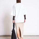 JAN ’N JUNE - EBBA Midi - Strickrock • Ivory - ROSA ECK