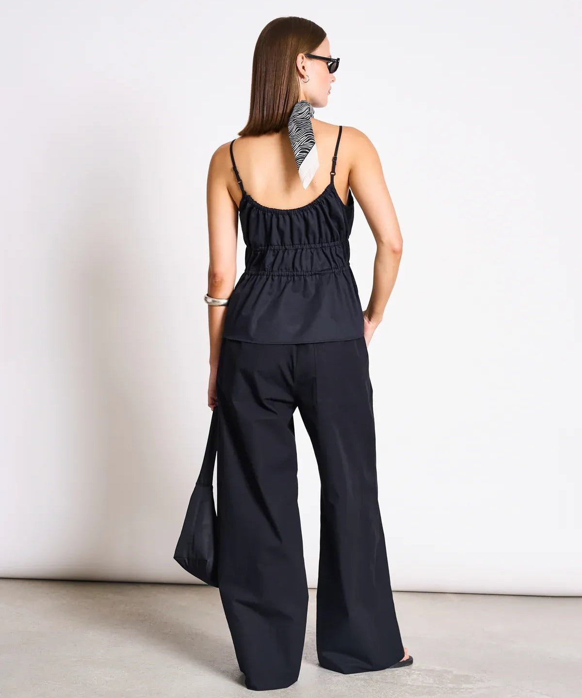 JAN 'N JUNE - EBUR Spaghettiträger - Top • Black - ROSA ECK