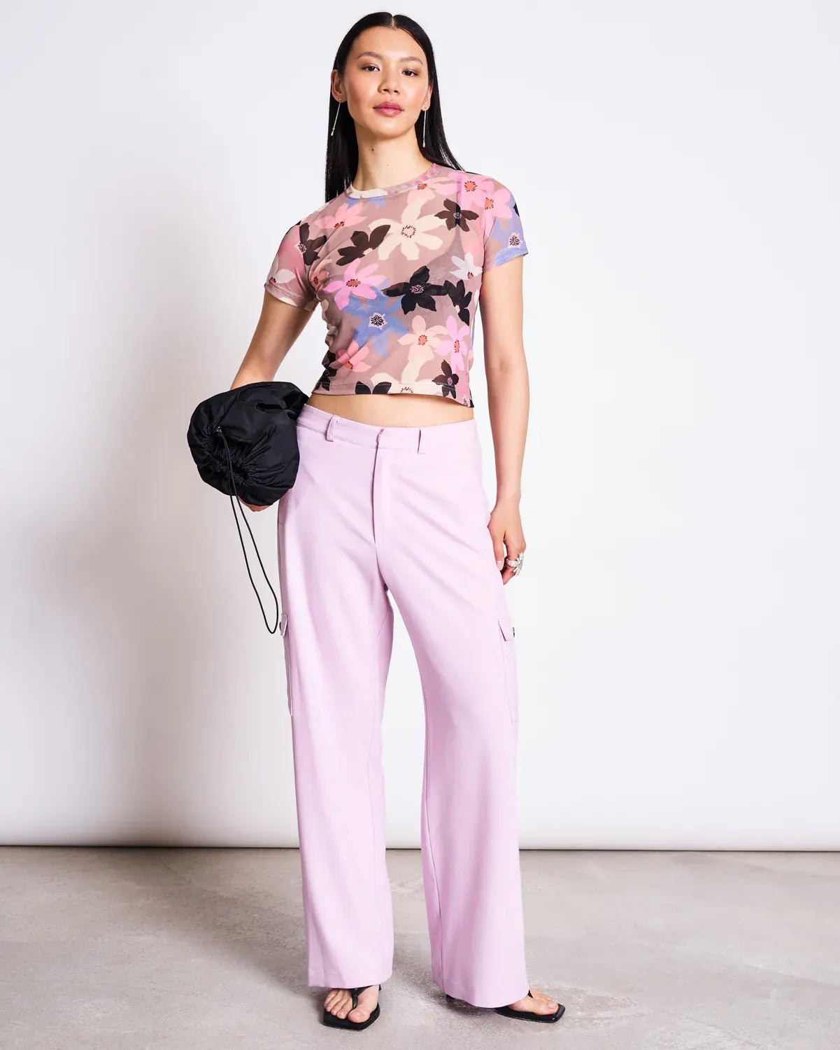 JAN 'N JUNE - EVIE Mesh - T-Shirt • Wild Bloom - ROSA ECK