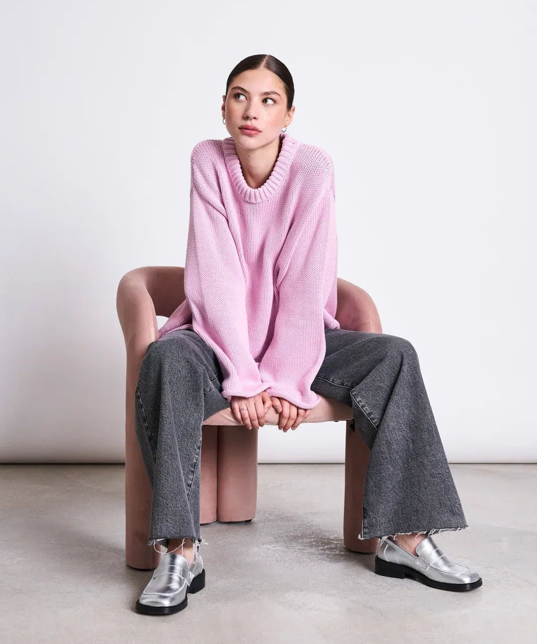 JAN ‘N JUNE - JUMPER SONA LIGHT ORCHID GOTS - Pullover - ROSA ECK