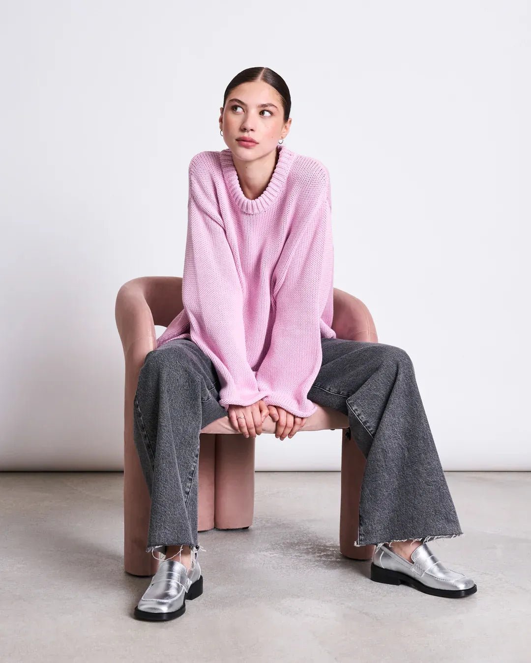 JAN ‘N JUNE - JUMPER SONA LIGHT ORCHID GOTS - Pullover - ROSA ECK