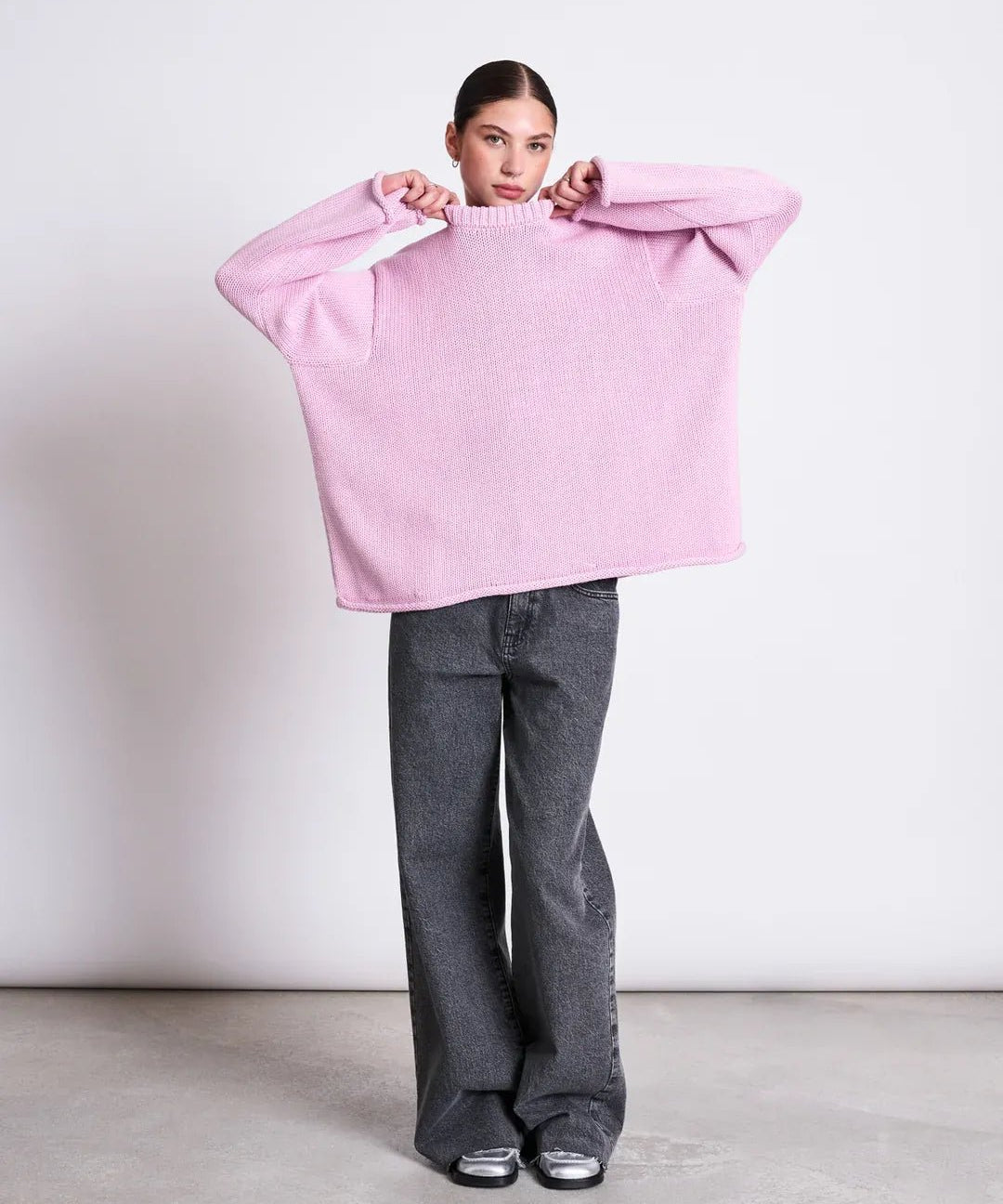 JAN ‘N JUNE - JUMPER SONA LIGHT ORCHID GOTS - Pullover - ROSA ECK