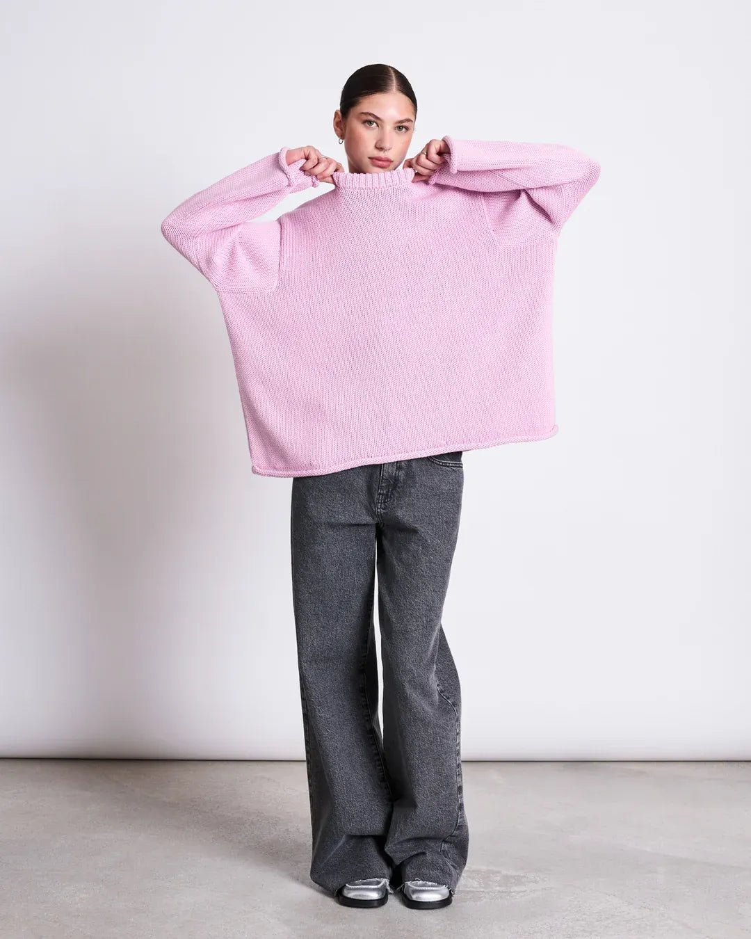 JAN ‘N JUNE - JUMPER SONA LIGHT ORCHID GOTS - Pullover - ROSA ECK