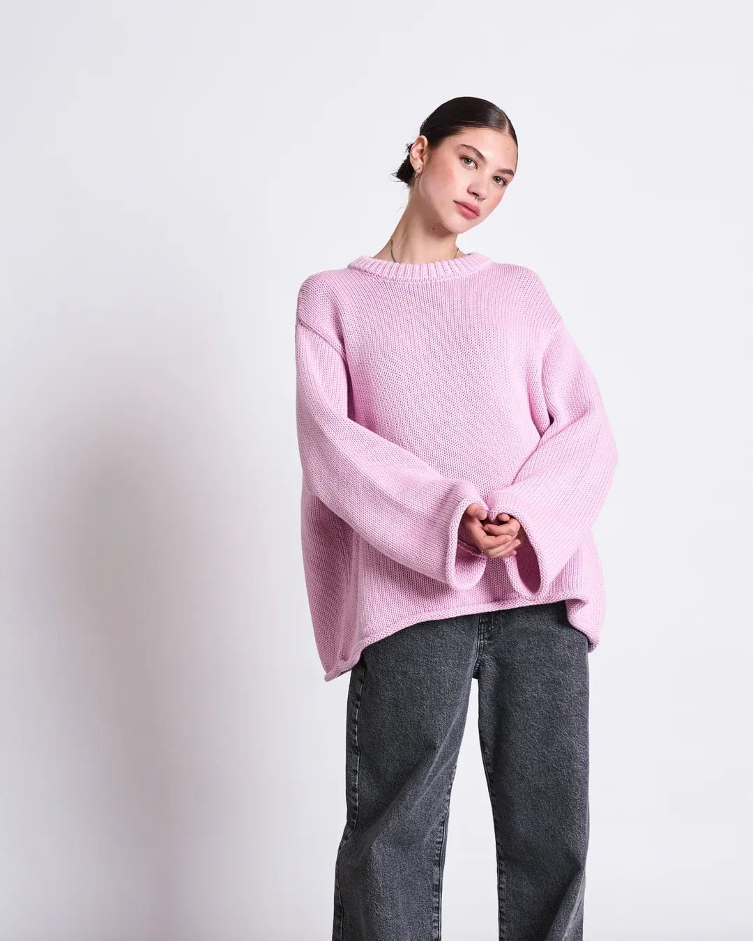 JAN ‘N JUNE - JUMPER SONA LIGHT ORCHID GOTS - Pullover - ROSA ECK