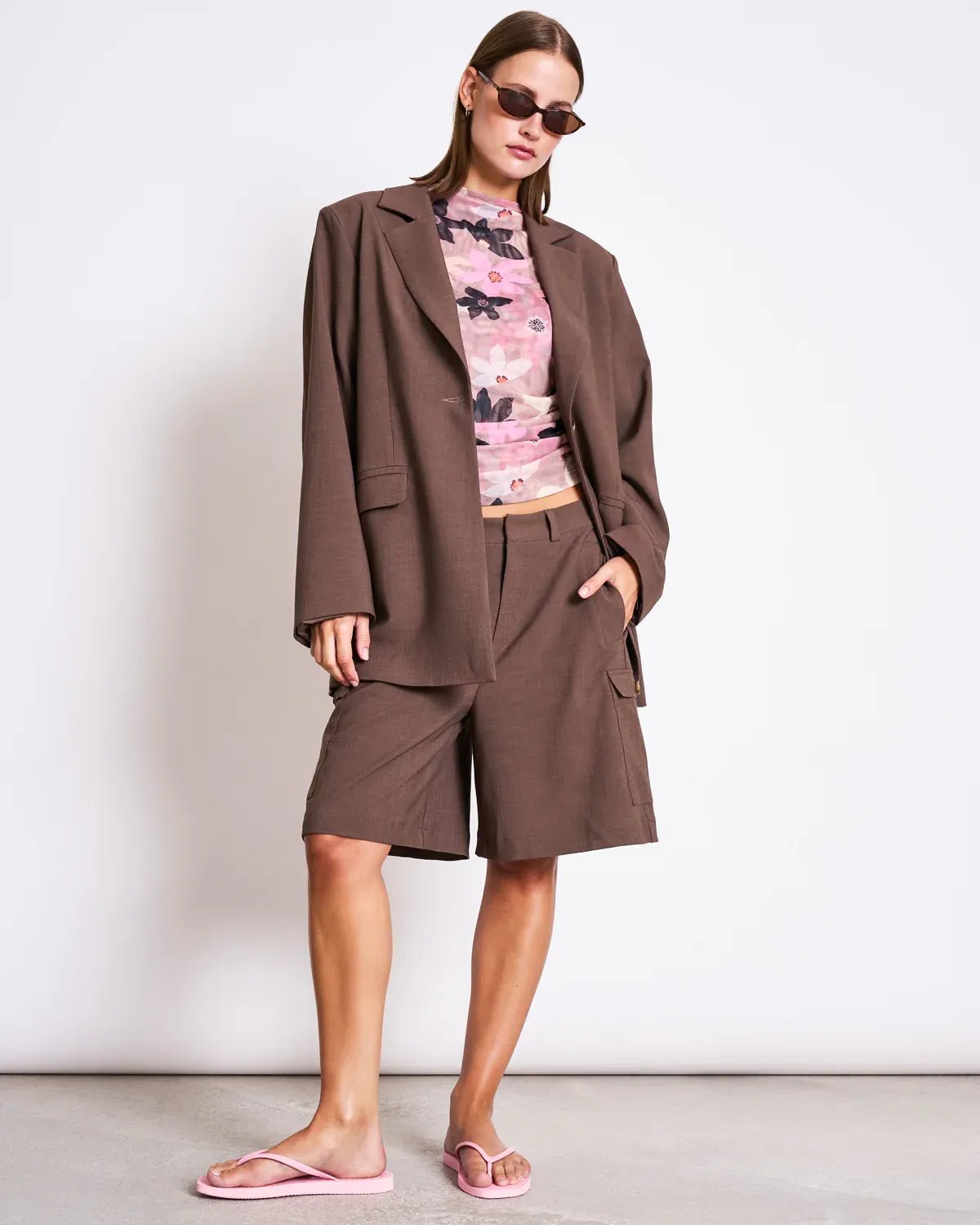 JAN 'N JUNE - LAGUNA Mesh - Top • Wild Bloom - ROSA ECK
