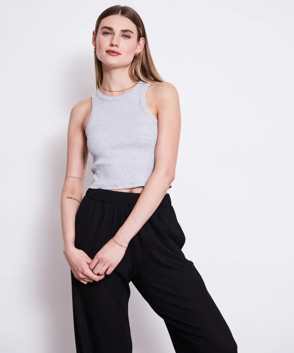 JAN ‘N JUNE - LYOCELL RIB PANTS SMILLA BLACK Hose - Hose - ROSA ECK Concept Store