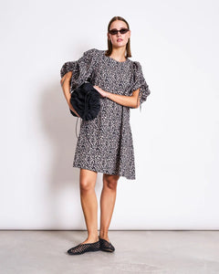 JAN 'N JUNE - MALUS Minikleid • Leo Print - ROSA ECK