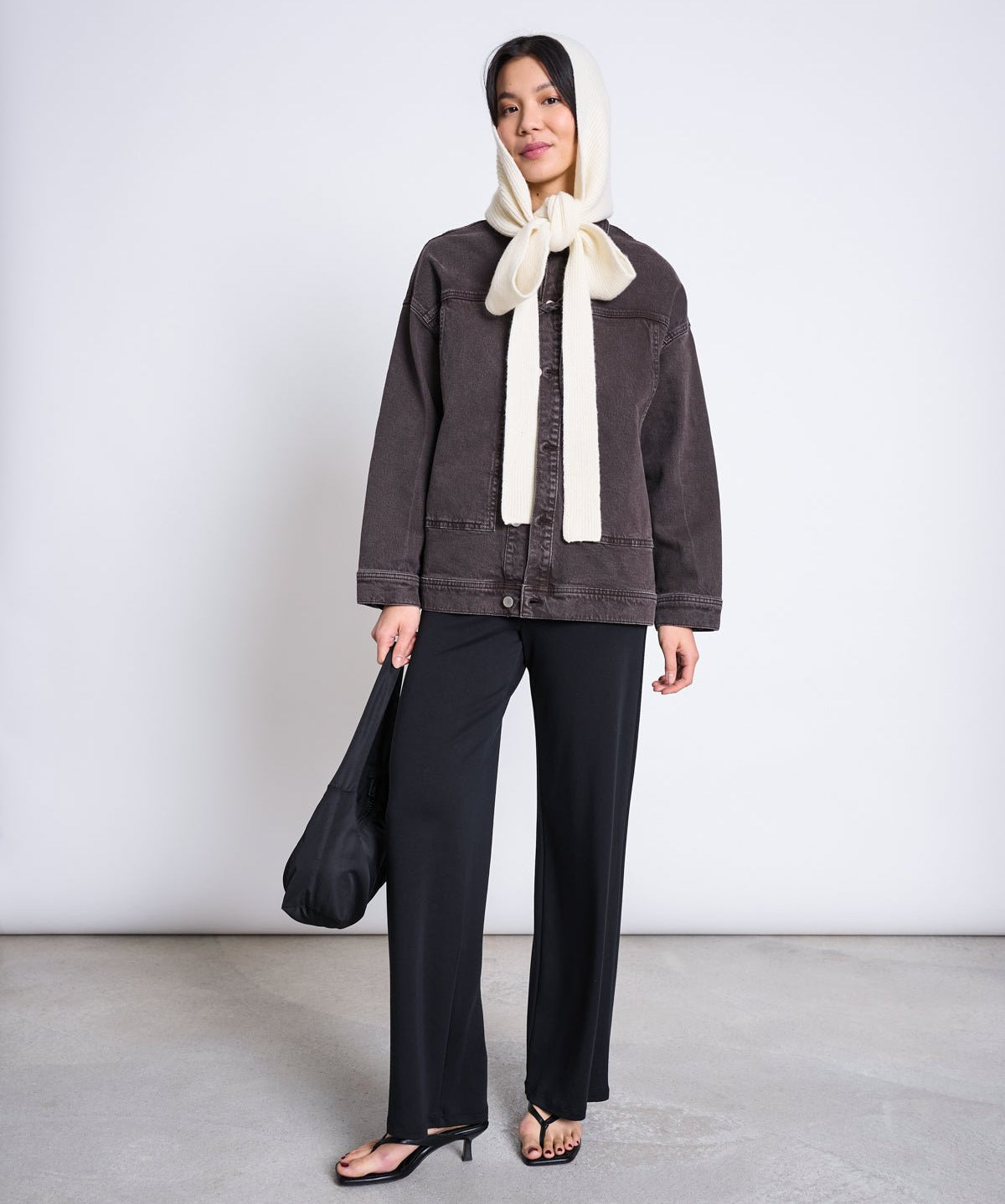 JAN 'N JUNE - NIRA Kapuzenschal • Offwhite - ROSA ECK
