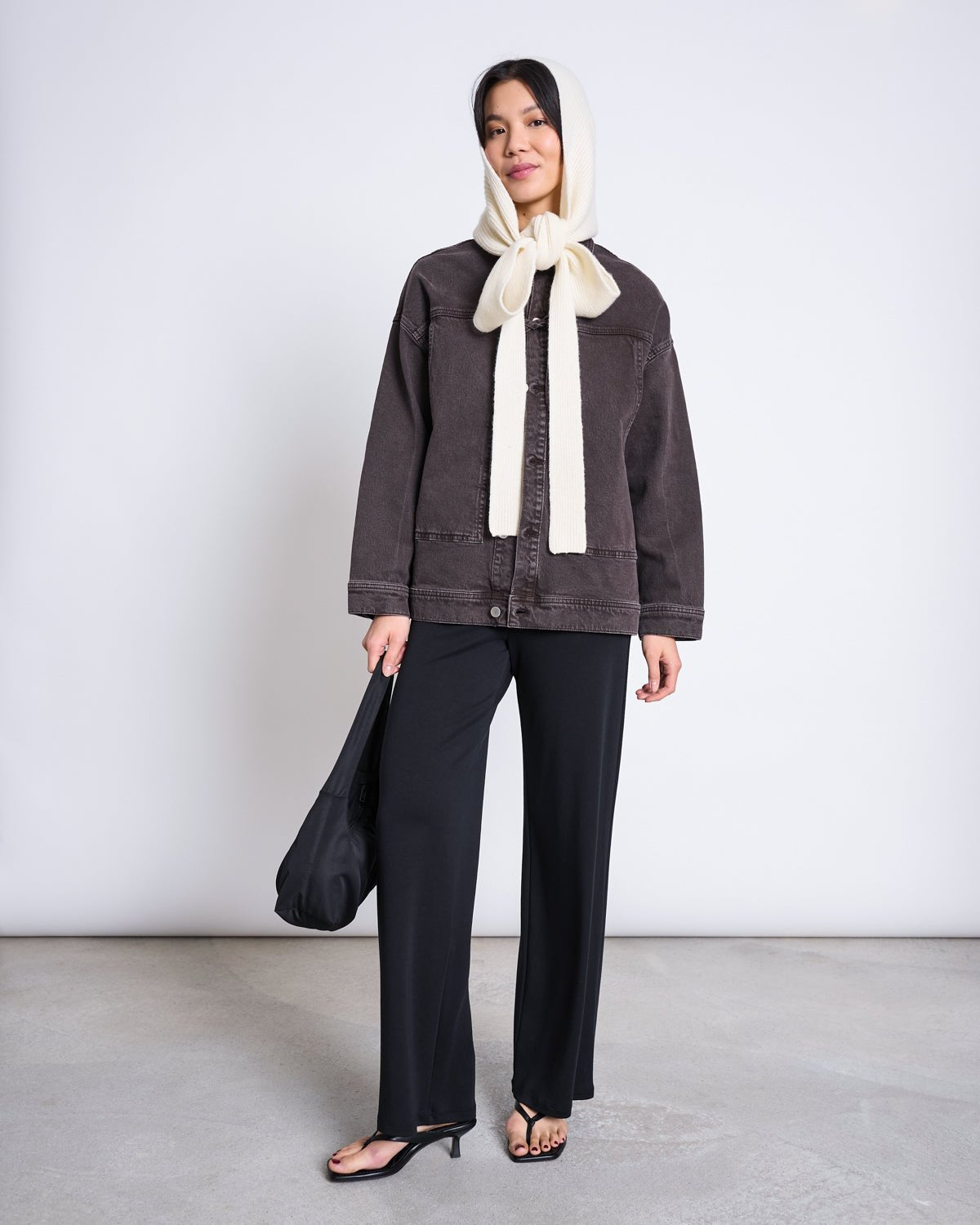 JAN 'N JUNE - NIRA Kapuzenschal • Offwhite - ROSA ECK