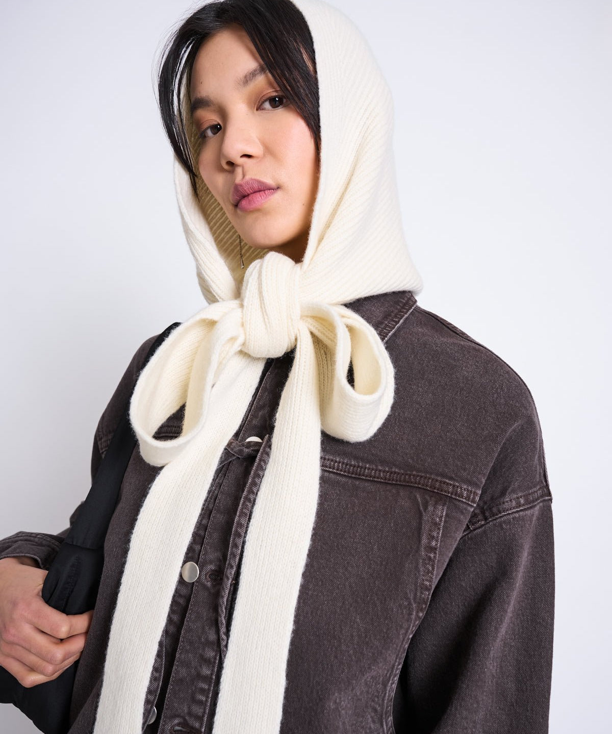 JAN 'N JUNE - NIRA Kapuzenschal • Offwhite - ROSA ECK