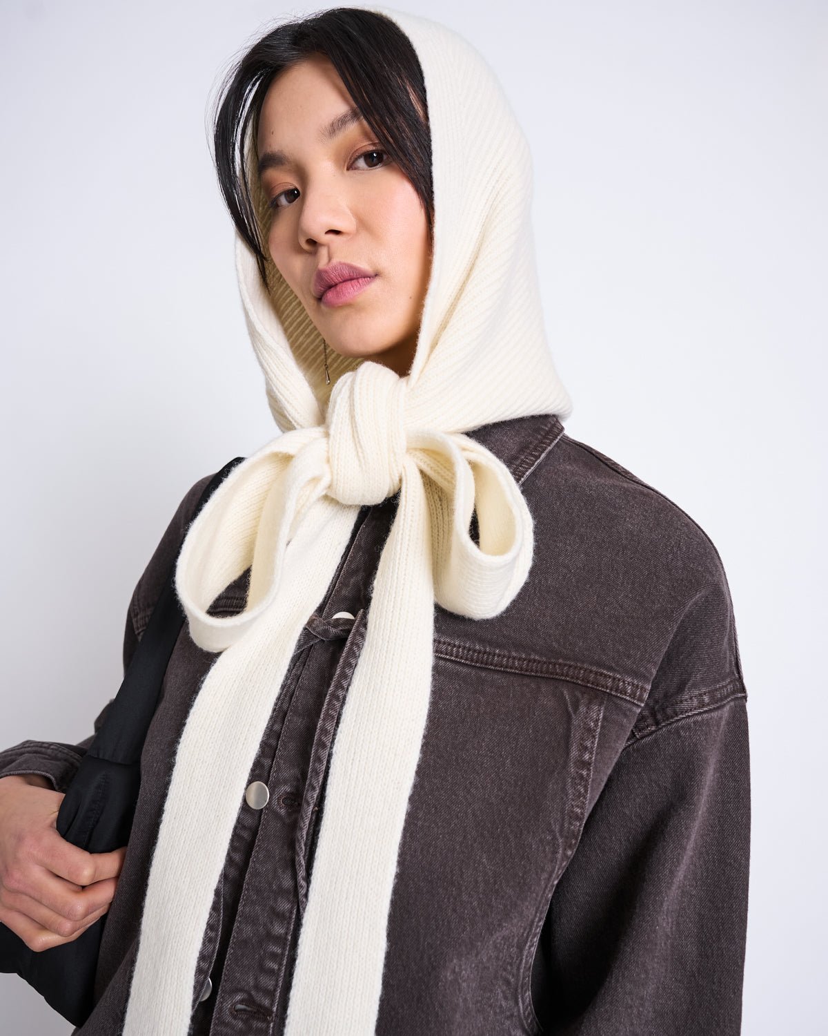 JAN 'N JUNE - NIRA Kapuzenschal • Offwhite - ROSA ECK