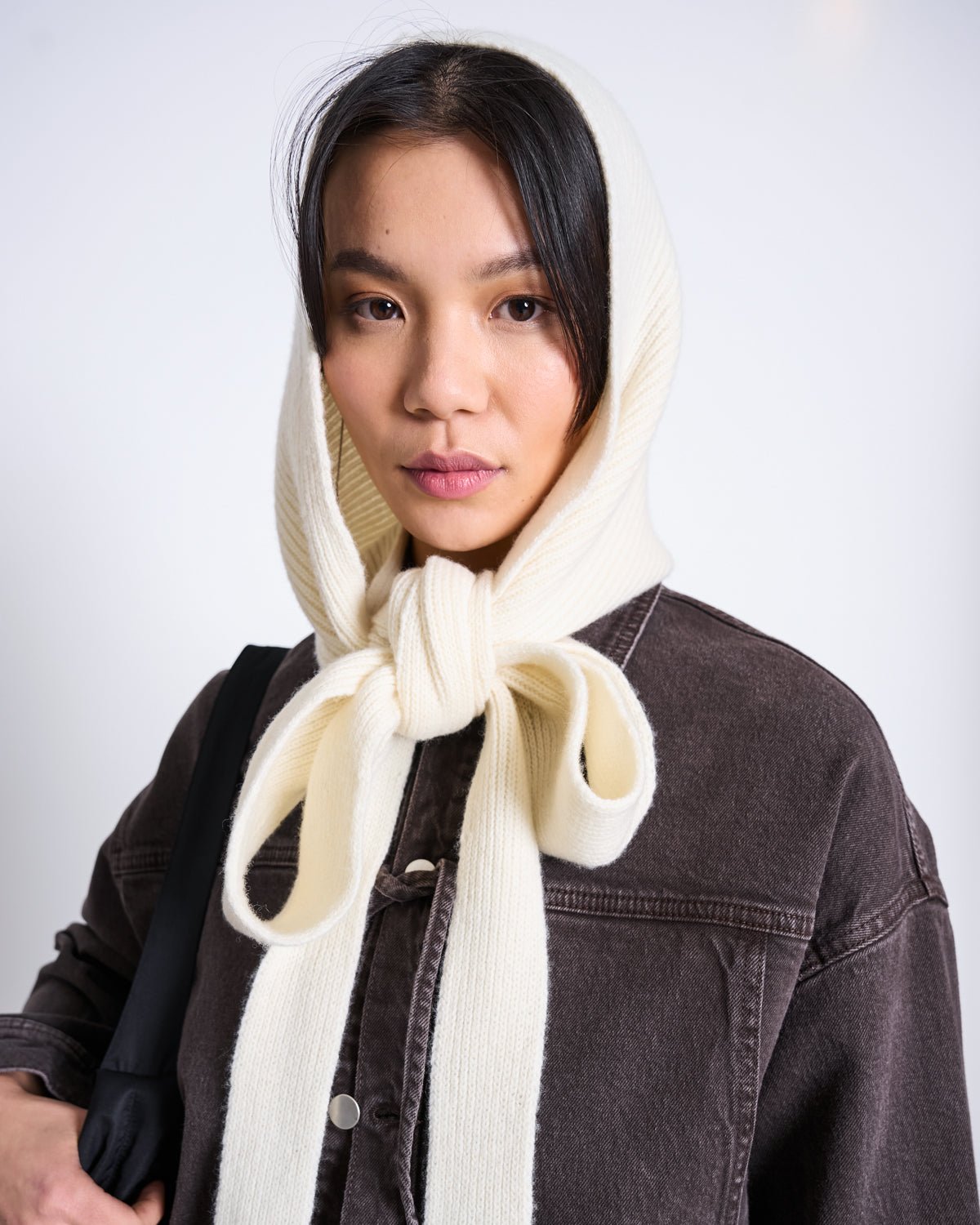 JAN 'N JUNE - NIRA Kapuzenschal • Offwhite - ROSA ECK