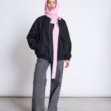 JAN 'N JUNE - NIRA Kapuzenschal • Pale Pink - ROSA ECK