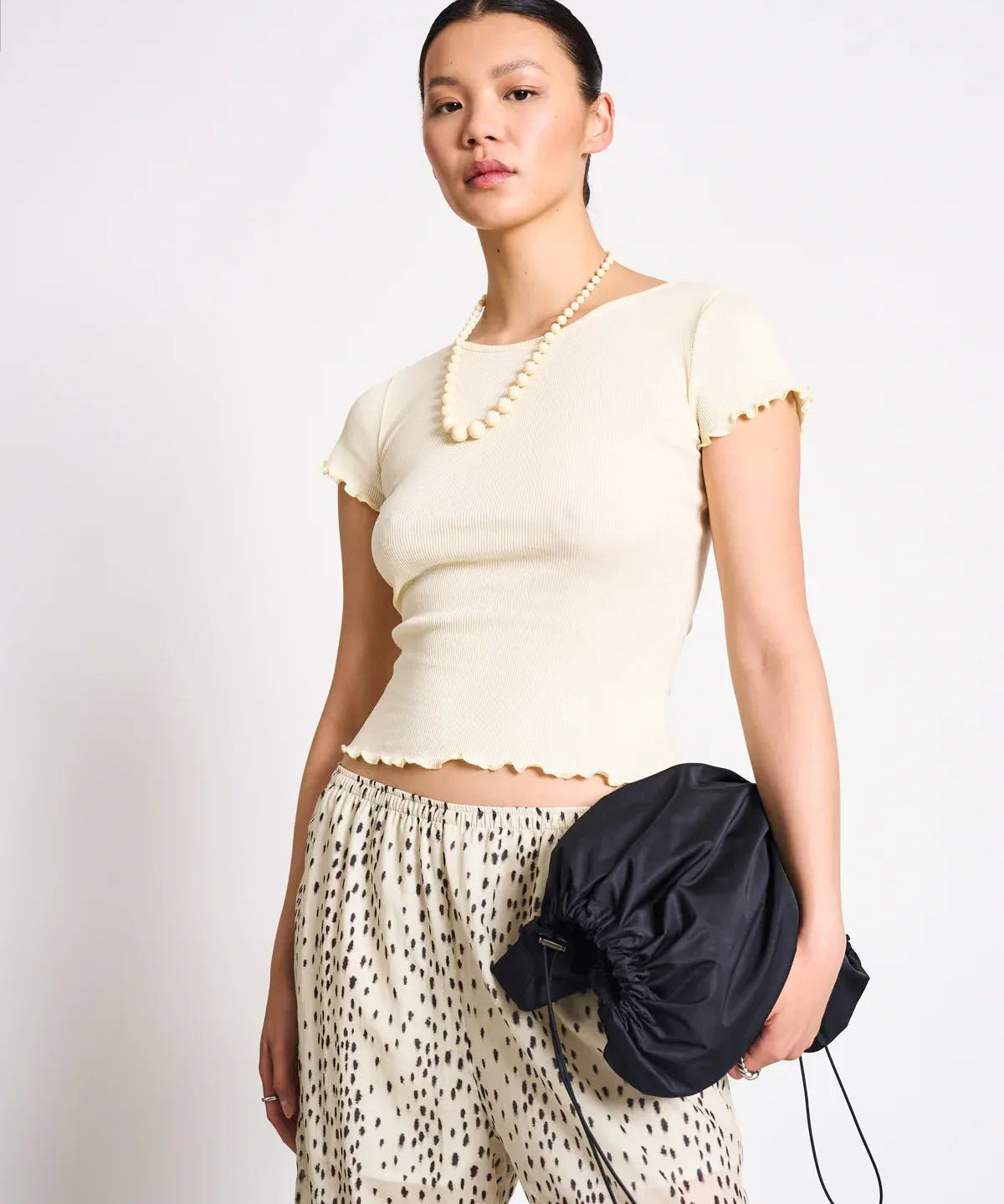 JAN 'N JUNE - REN T-Shirt • Buttermilk - ROSA ECK