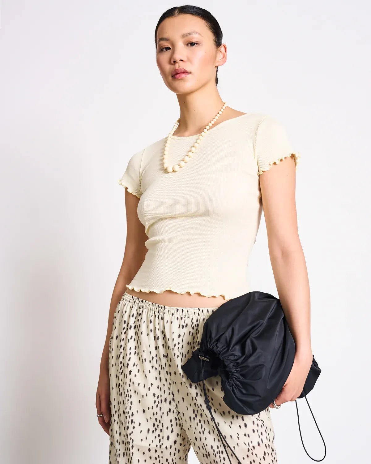 JAN 'N JUNE - REN T-Shirt • Buttermilk - ROSA ECK