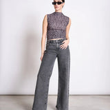 JAN ‘N JUNE - RUFFLE TOP LAGUNA LEO PRINT - Top - ROSA ECK Concept Store