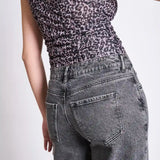 JAN ‘N JUNE - RUFFLE TOP LAGUNA LEO PRINT - Top - ROSA ECK Concept Store