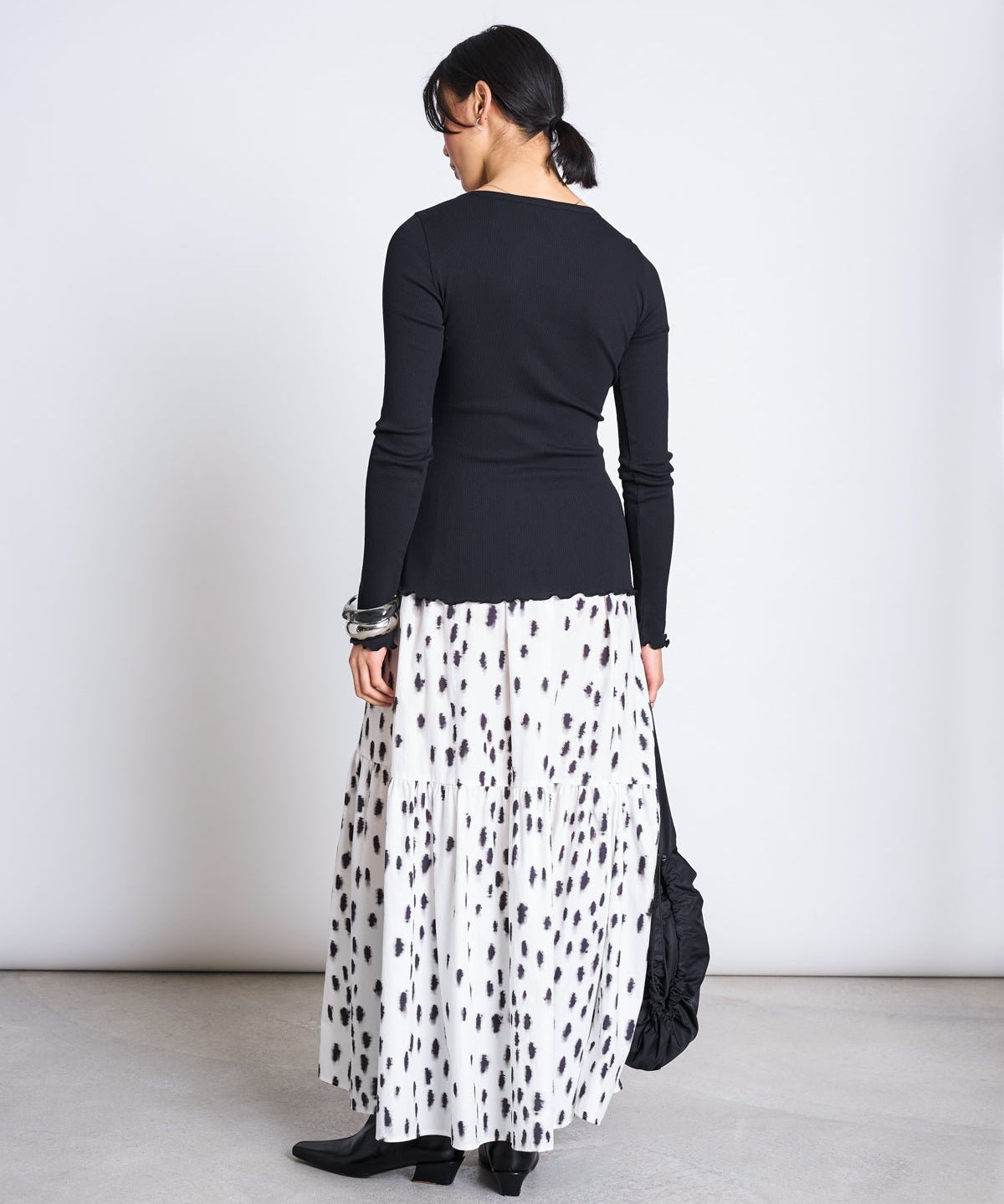 JAN 'N JUNE - SERPENS Longsleeve • Black - ROSA ECK