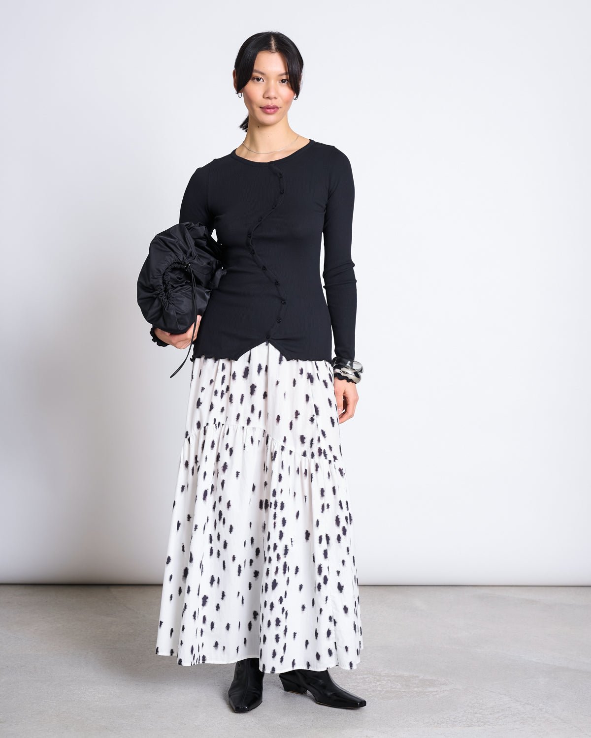 JAN 'N JUNE - SERPENS Longsleeve • Black - ROSA ECK